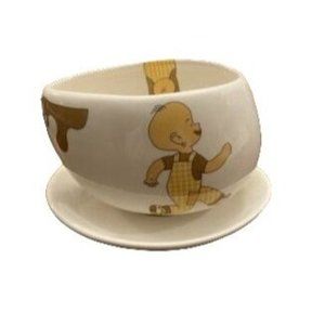 Hug Mug Ceramic Cup & Saucer by Max Brenner Chocolate by The Bald Man